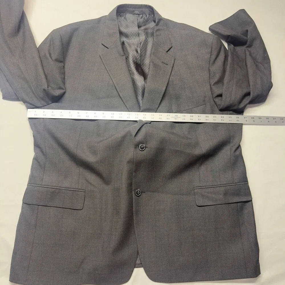 mens Hagger suite up system charcoal gray blazer size 54R
